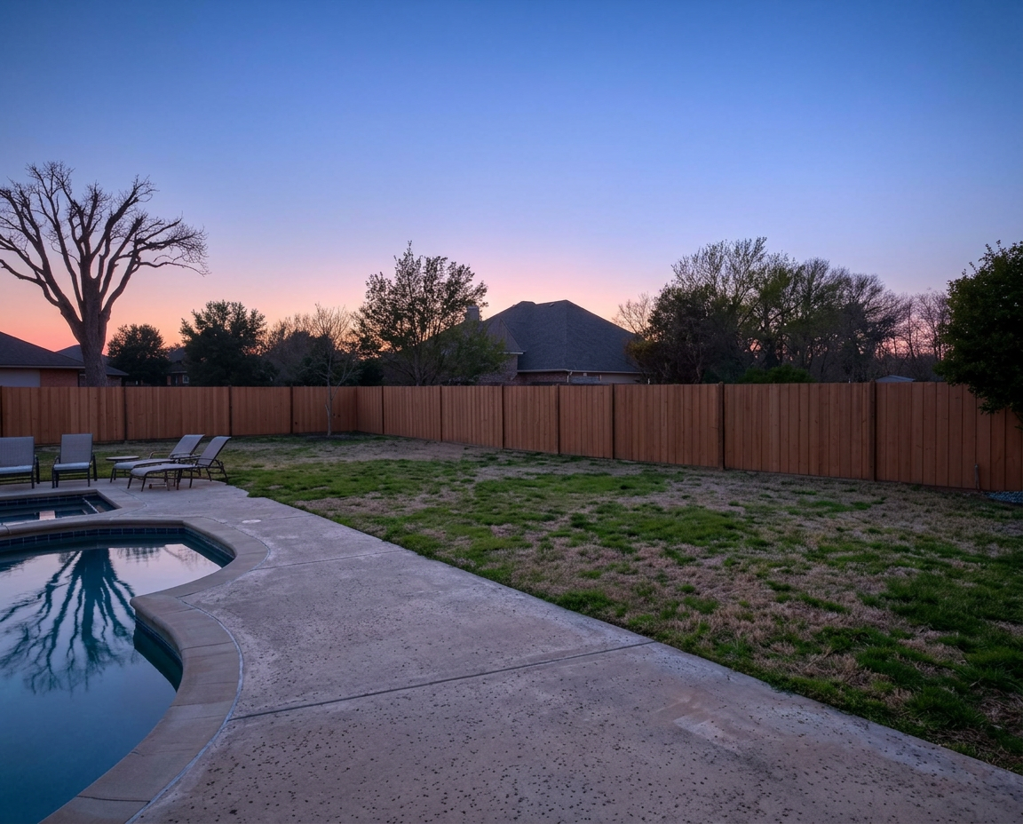 Before — Poolside pavilion in Deer Creek